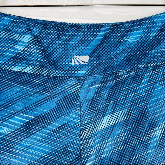 Athletic Shorts, Blue with Design, Buttery Soft, Size S/M Very Comfortable! - Picture 7 of 11